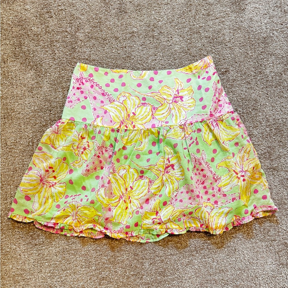 Vintage Lilly Pulitzer skirt, size 0